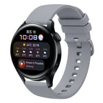 Cinturino in silicone morbido tinta unita da 22 mm, For Huawei Watch GT Runner, For Huawei Watch 3
