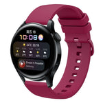 Cinturino in silicone morbido tinta unita da 22 mm, For Huawei Watch GT Runner, For Huawei Watch 3