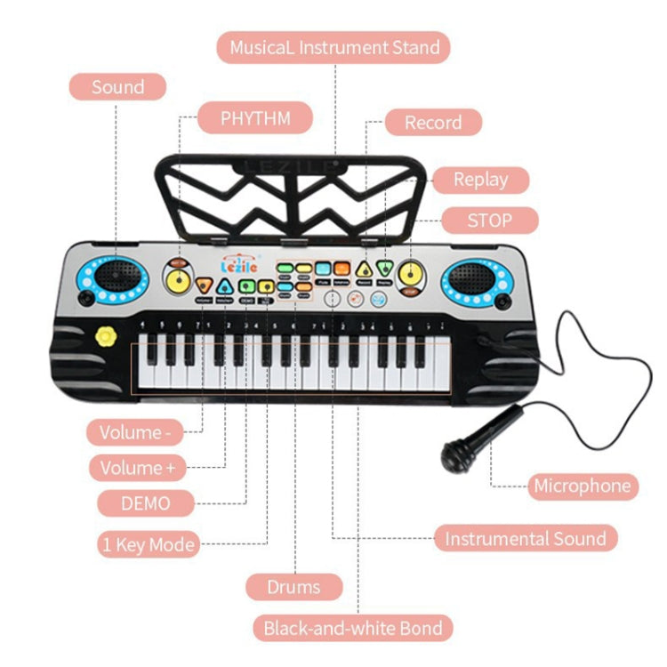 MoFun Pianoforte elettronico per bambini 32 tasti
