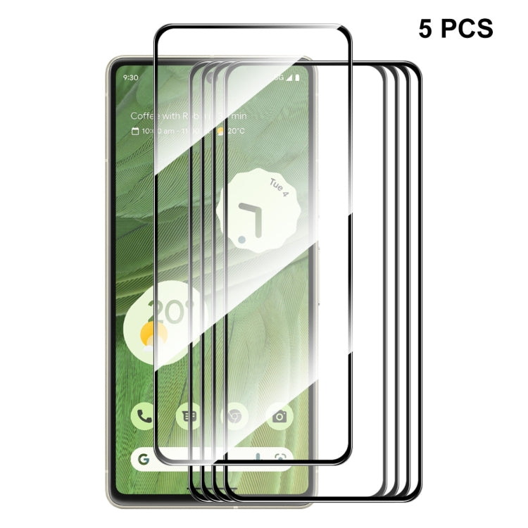 Per Google Pixel 7 ENKAY Full Glue 0.26mm 9H 2.5D Pellicola completa in vetro temperato, For Google Pixel 7(1pc), For Google Pixel 7(2pcs), For Google Pixel 7(5pcs), For Google Pixel 7(10pcs)