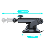 Supporto auto telescopico con ventosa per smartphone