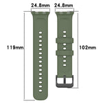 Cinturino in silicone morbido per OPPO Watch 3