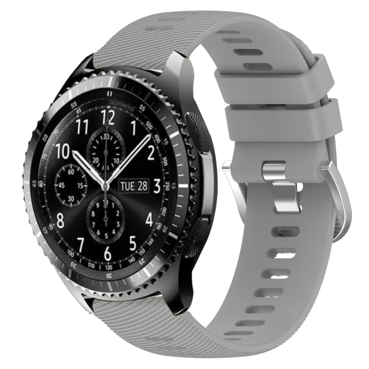 Cinturino in silicone morbido 22 mm per Samsung Gear S3