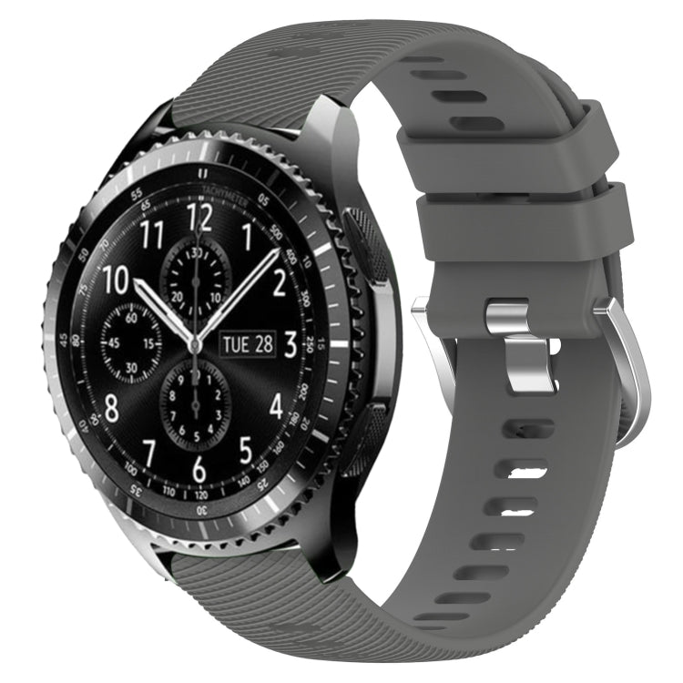Cinturino in silicone morbido 22 mm per Samsung Gear S3