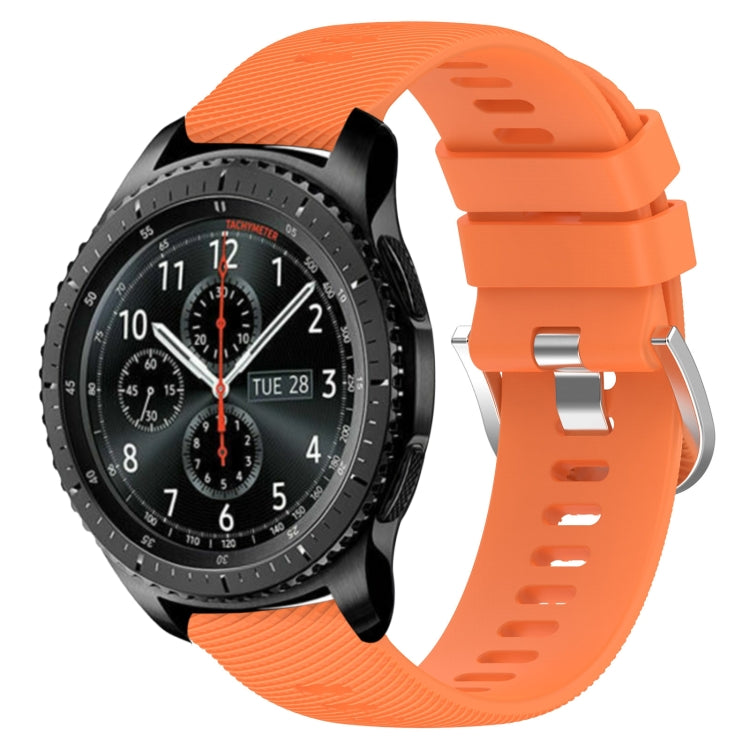 Cinturino in silicone morbido 22 mm per Samsung Gear S3