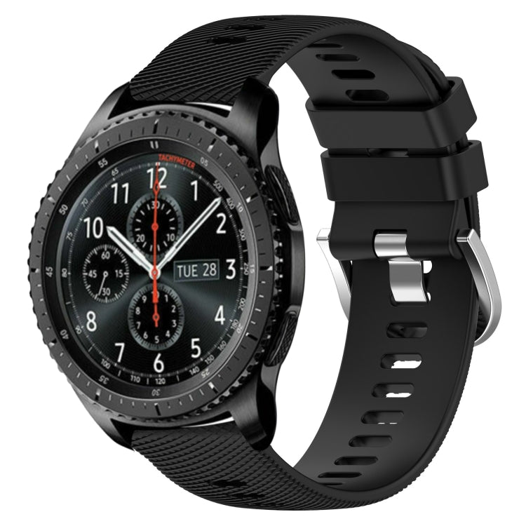 Cinturino in silicone morbido 22 mm per Samsung Gear S3