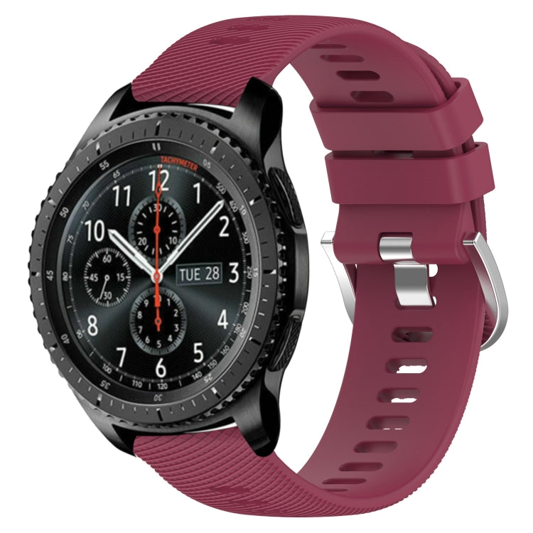 Cinturino in silicone morbido 22 mm per Samsung Gear S3