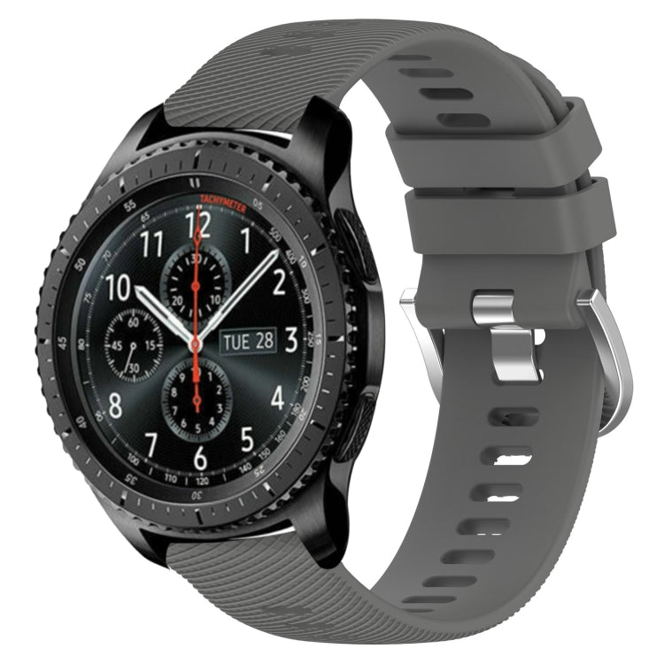 Cinturino in silicone morbido 22 mm per Samsung Gear S3