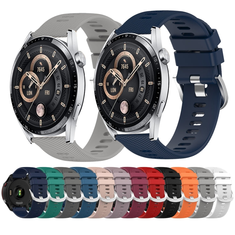 Cinturino in silicone 22 mm per Huawei Watch GT3 46mm