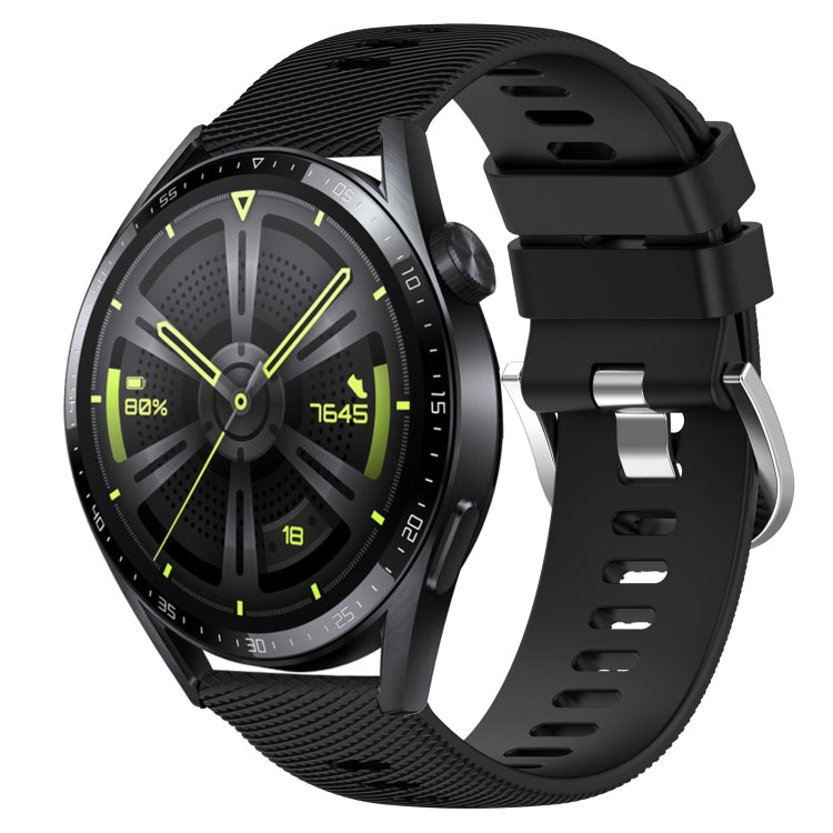 Cinturino in silicone 22 mm per Huawei Watch GT3 46mm
