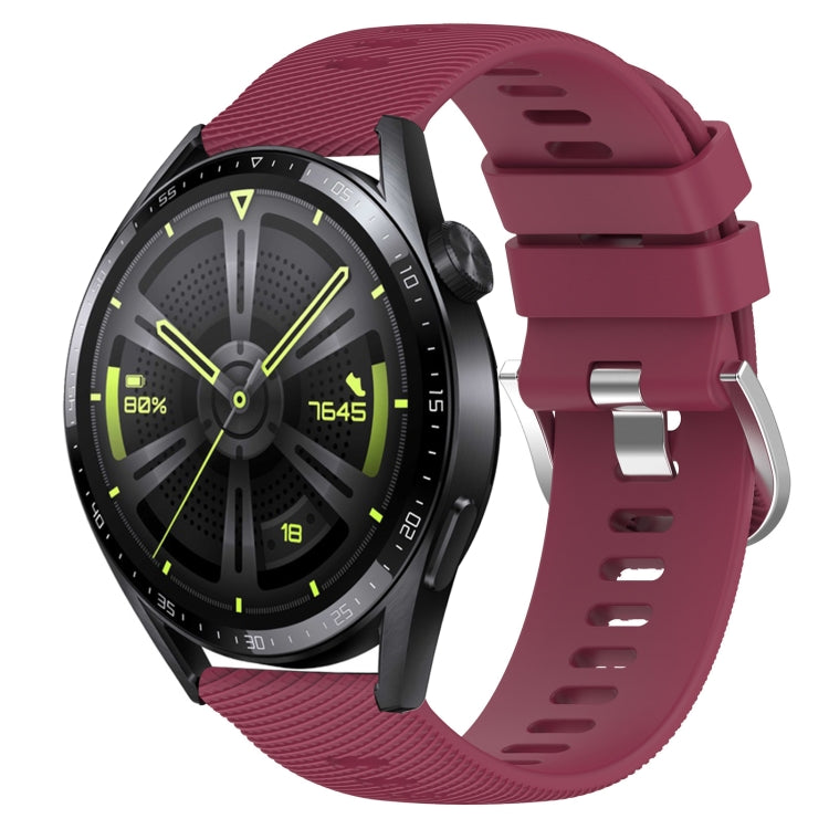 Cinturino in silicone 22 mm per Huawei Watch GT3 46mm