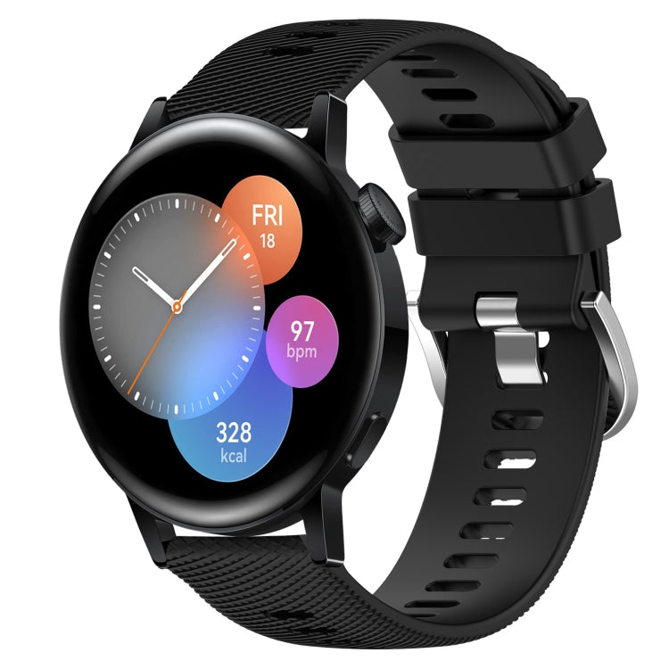 Cinturino in silicone 22 mm per Huawei Watch GT Runner