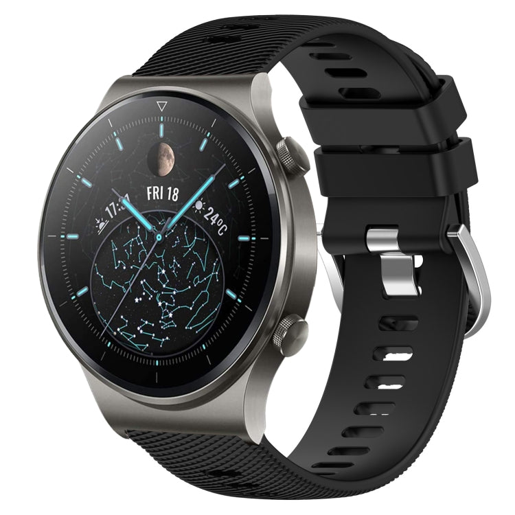 Cinturino in silicone morbido 22 mm per Huawei Watch GT 2 Pro