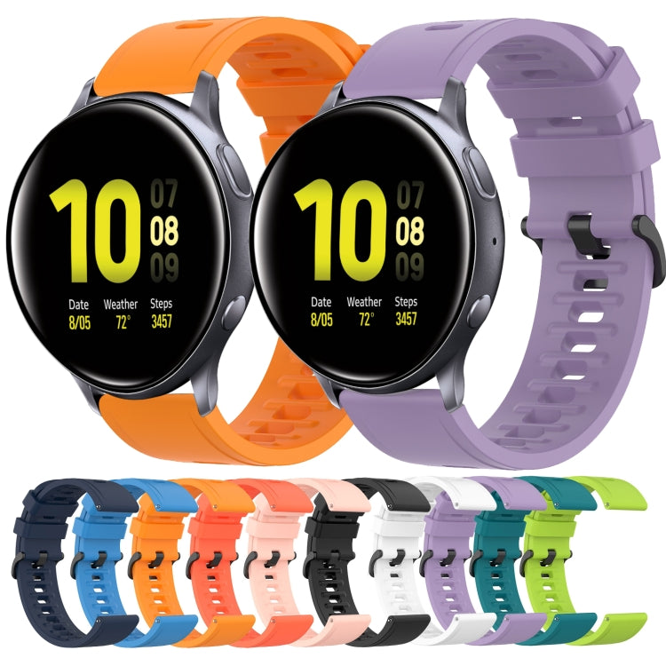 Cinturino in silicone 20mm per Samsung Galaxy Watch Active2 44mm