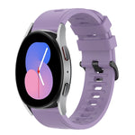 Cinturino in silicone 20mm per Samsung Galaxy Watch Active2 44mm