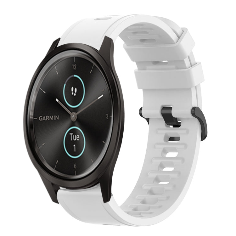 Cinturino in silicone 20 mm per Garmin GarminMove Style