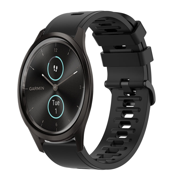 Cinturino in silicone 20 mm per Garmin GarminMove Style