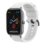 Cinturino in silicone 20mm per Amazfit GTS e GTR 42mm