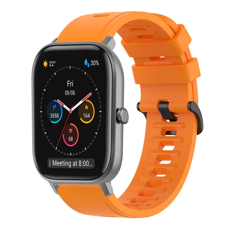 Cinturino in silicone 20mm per Amazfit GTS e GTR 42mm
