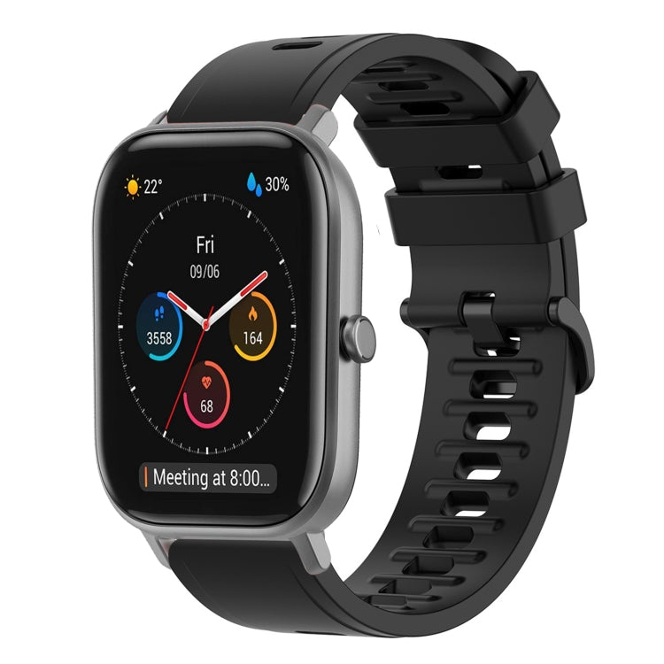 Cinturino in silicone 20mm per Amazfit GTS e GTR 42mm