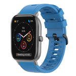 Cinturino in silicone 20mm per Amazfit GTS e GTR 42mm