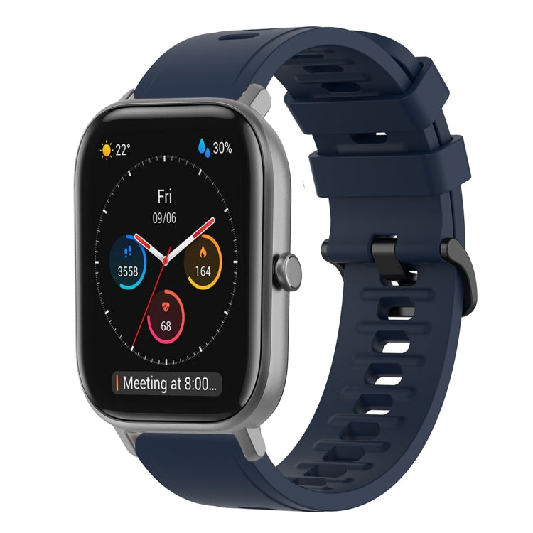 Cinturino in silicone 20mm per Amazfit GTS e GTR 42mm