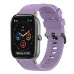 Cinturino in silicone 20mm per Amazfit GTS e GTR 42mm