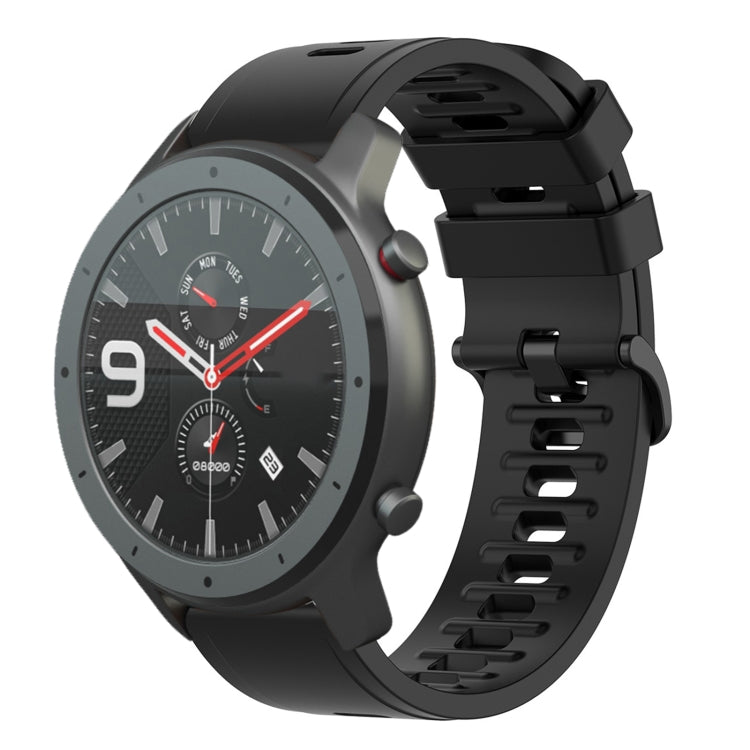 Cinturino in silicone 20mm per Amazfit GTS e GTR 42mm