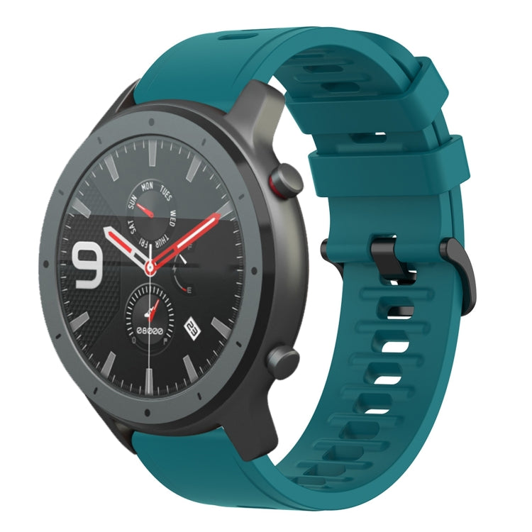 Cinturino in silicone 20mm per Amazfit GTS e GTR 42mm