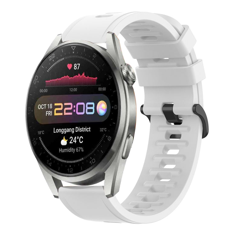 Cinturino in silicone morbido 22 mm per Huawei Watch 3 Pro