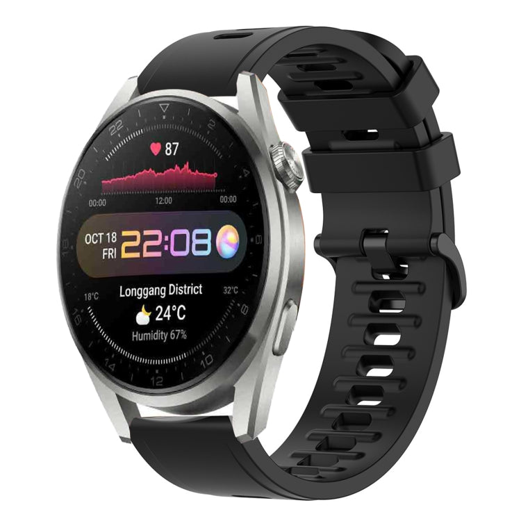 Cinturino in silicone morbido 22 mm per Huawei Watch 3 Pro