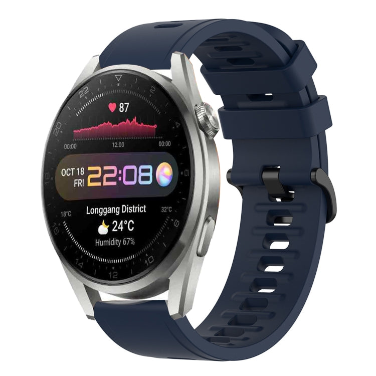 Cinturino in silicone morbido 22 mm per Huawei Watch 3 Pro
