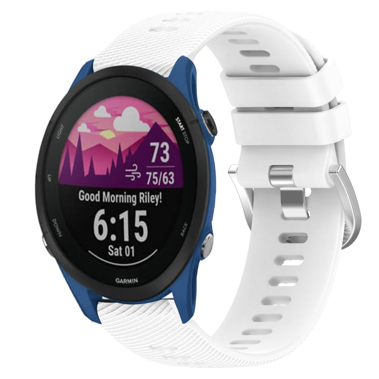 Cinturino in silicone 18 mm per Garmin Forerunner 255S