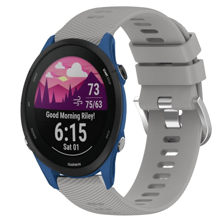 Cinturino in silicone 18 mm per Garmin Forerunner 255S