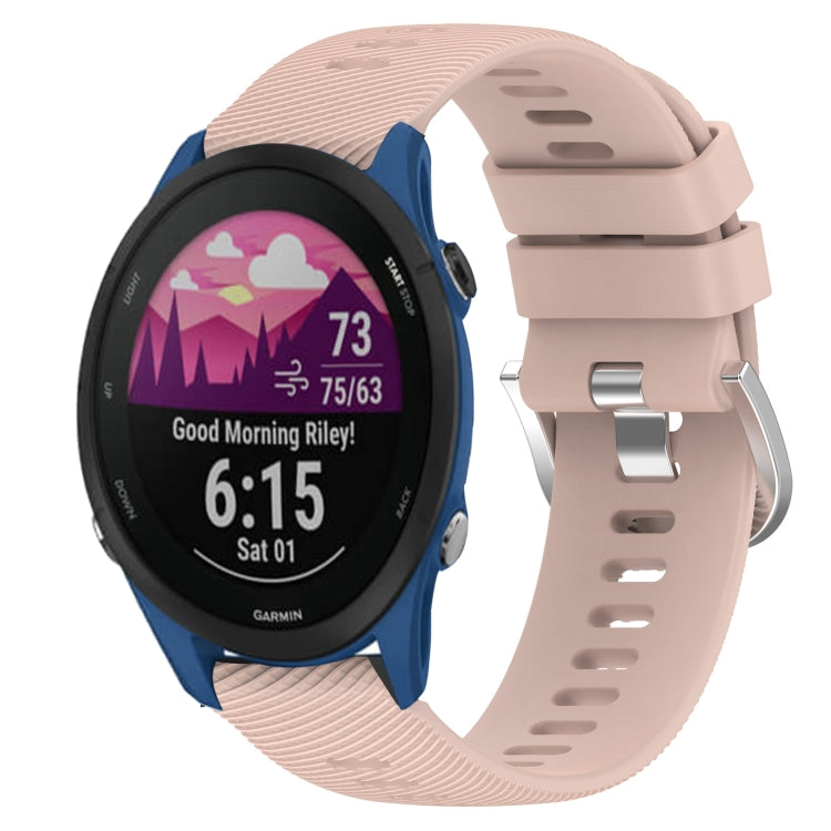 Cinturino in silicone 18 mm per Garmin Forerunner 255S