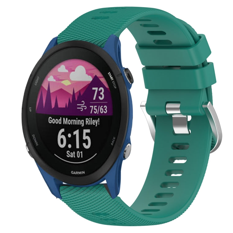 Cinturino in silicone 18 mm per Garmin Forerunner 255S