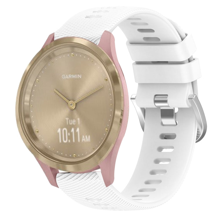 Cinturino in silicone 18 mm per Garmin Vivoactive 4S