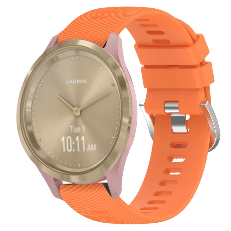 Cinturino in silicone 18 mm per Garmin Vivoactive 4S