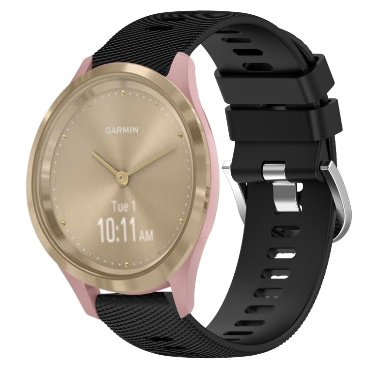 Cinturino in silicone 18 mm per Garmin Vivoactive 4S