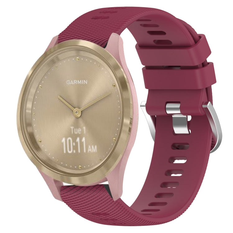 Cinturino in silicone 18 mm per Garmin Vivoactive 4S