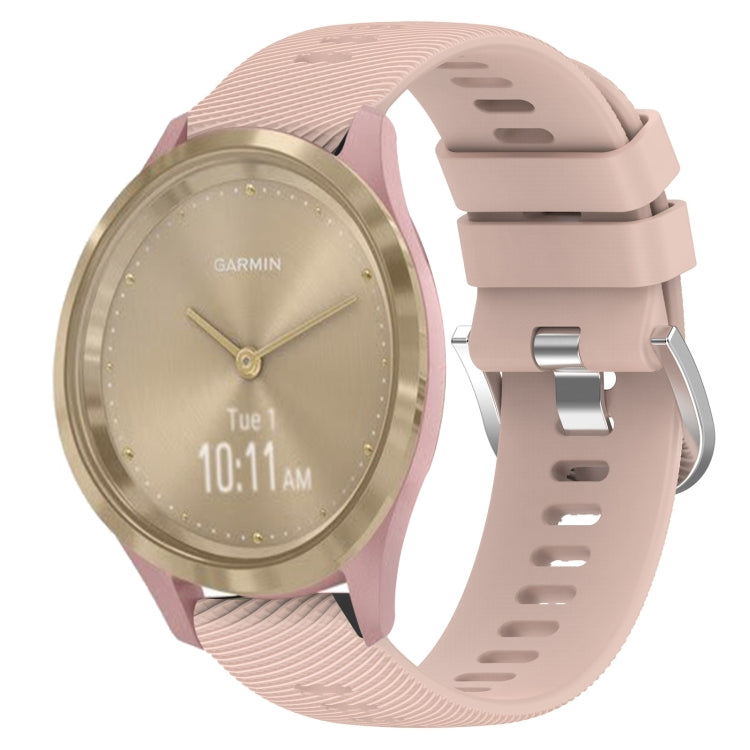 Cinturino in silicone 18 mm per Garmin Vivoactive 4S