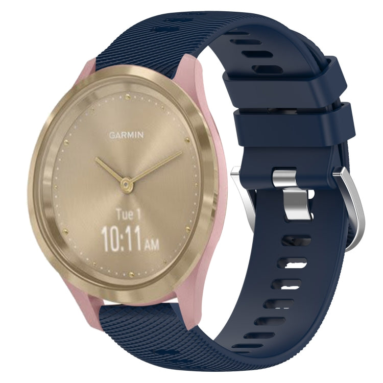 Cinturino in silicone 18 mm per Garmin Vivoactive 4S