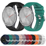Cinturino in silicone 18 mm per Garmin Vivoactive 4S