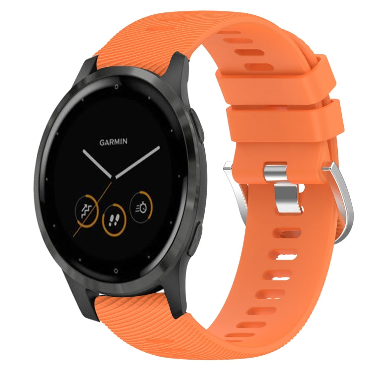Cinturino in silicone 18 mm per Garmin Vivoactive 4S
