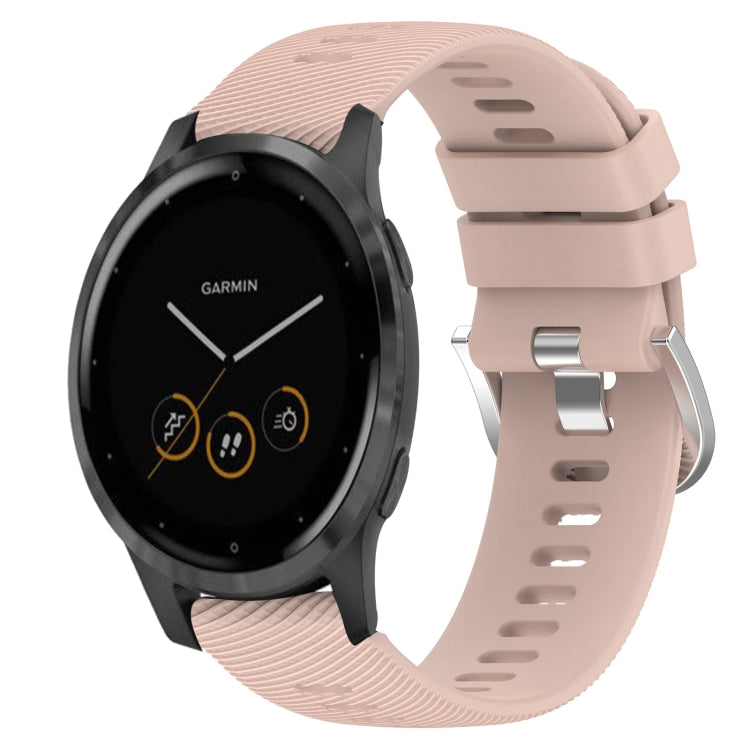 Cinturino in silicone 18 mm per Garmin Vivoactive 4S