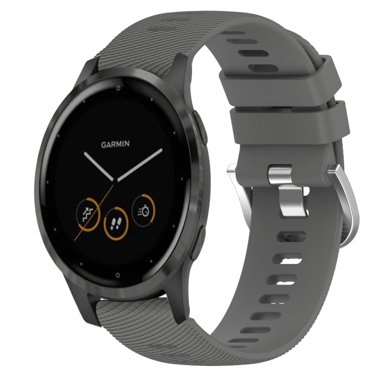 Cinturino in silicone 18 mm per Garmin Vivoactive 4S