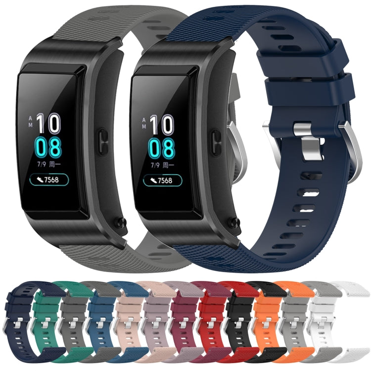 Cinturino in silicone 18 mm per Huawei Band B5