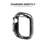 Custodia TPU trasparente con pellicola per Apple Watch Ultra 49mm