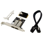 Scheda di rete server SFP fibra ottica Gigabit MiniPCI-E