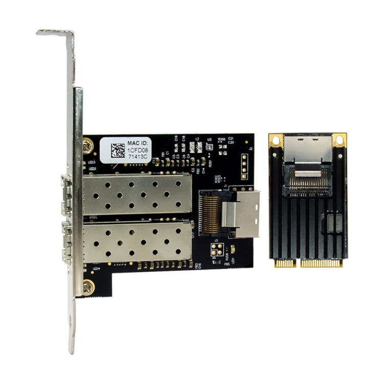 Scheda di rete server SFP fibra ottica Gigabit MiniPCI-E